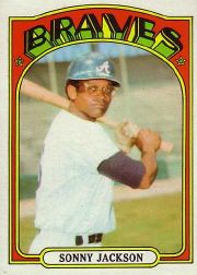 1972 Topps Baseball Cards      318     Sonny Jackson